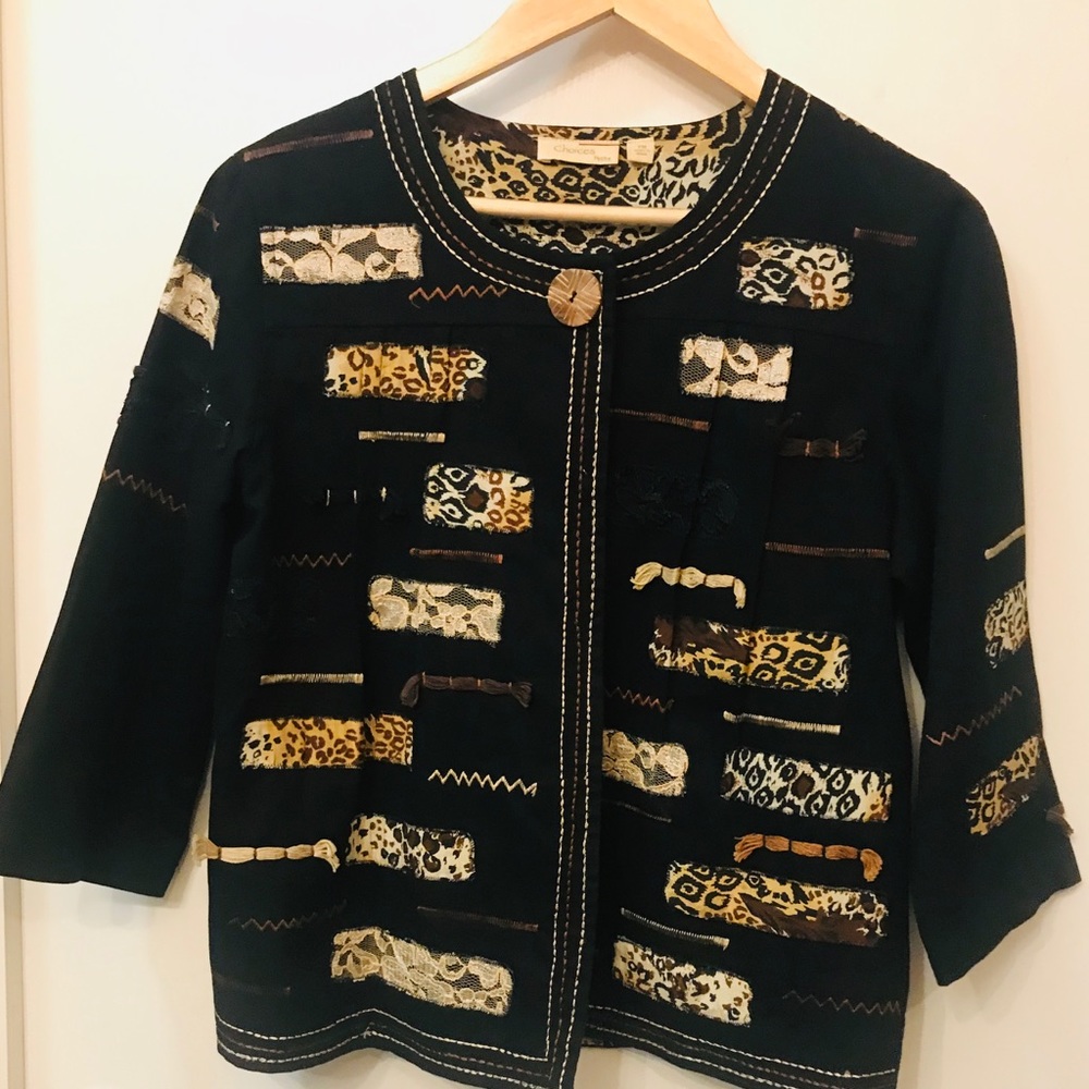 Animal Print Jacket